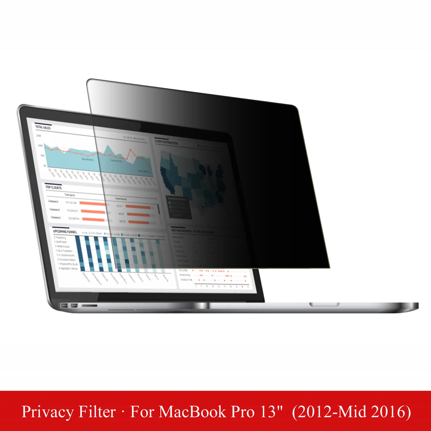 

13.3 inchr for Glare Laptop Privacy Filter Screen Protector Film for Apple Pro 13" (2012-Mid 2016)