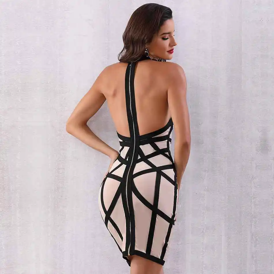 Женское вечернее платье Seamyla облегающее Сетчатое без рукавов в стиле Звезд для