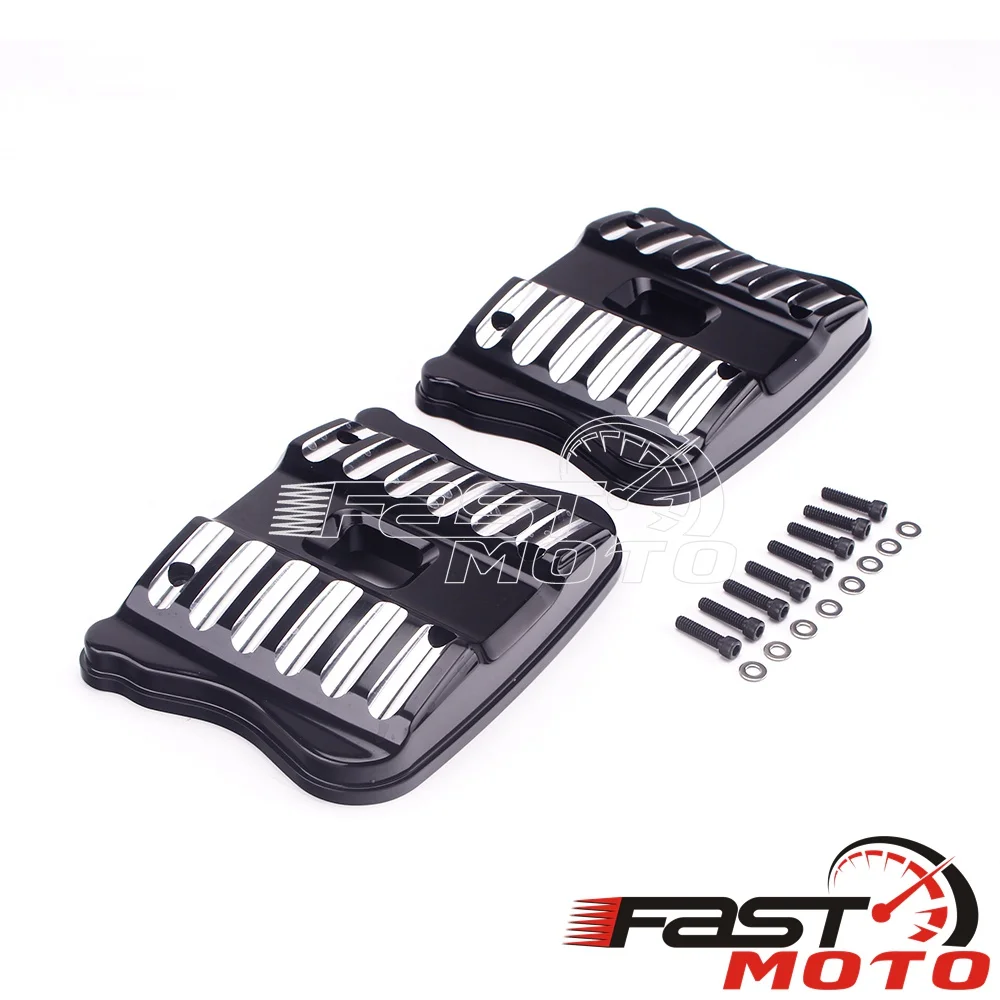 

For Harley Sportster 2004-2017 CNC Aluminum 2x Top Rocker Box Cover Case Engine Guard for XL 883 1200 XL883 XL1200 XL72 XL48