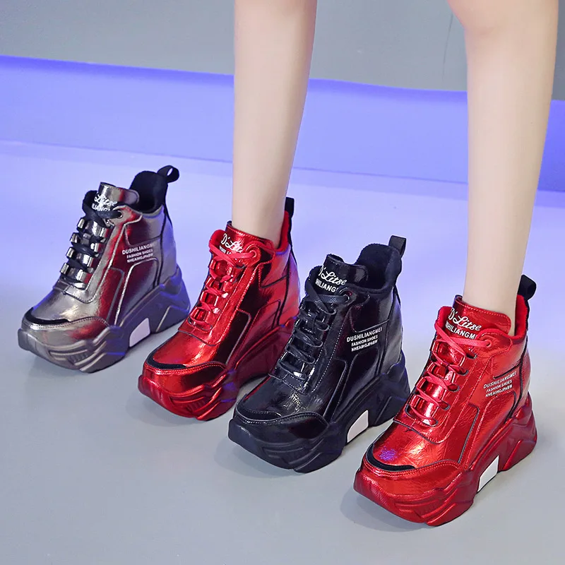 

Platform Rock Women Shoes Demon Punk Dark Metal Buckle Gothic Shoes Lolita Street Style Lolita Anime Cosplay