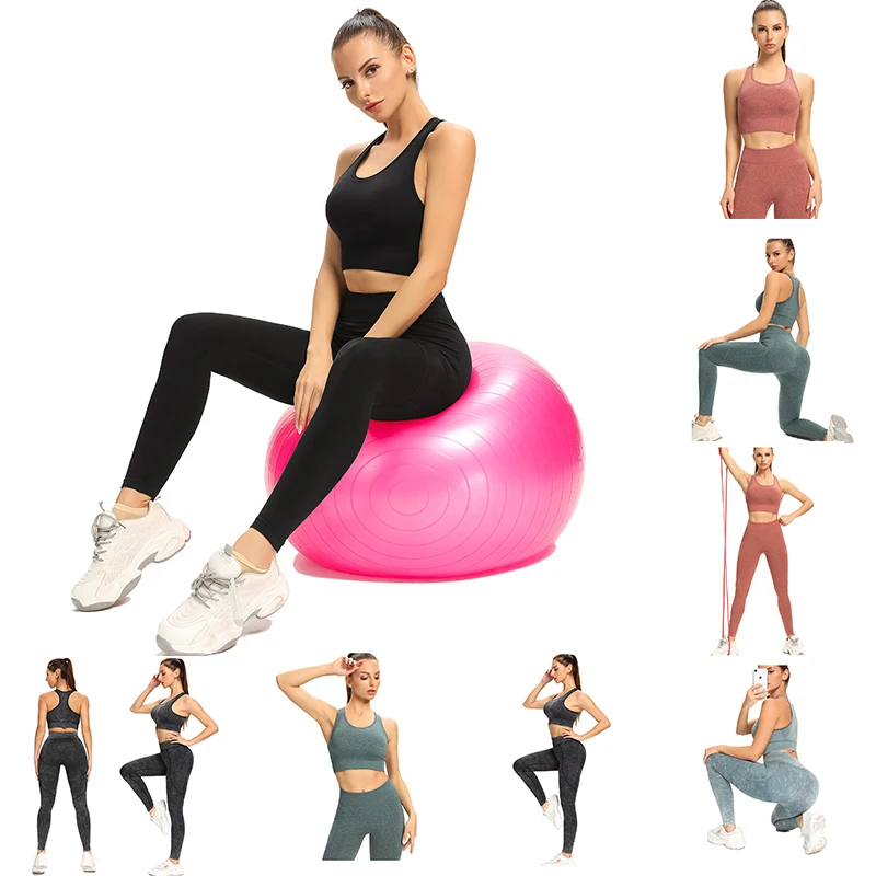 

Woman Sexy Clothing Women Pieces Set Sports Tights Pants High Waist Women's 2021 Fashion Clothes Yoga Shorts Sport Winter Sporty