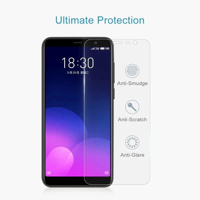 9H 2.5D стекло для MEIZU 15 plus M8 M5C M8C MX8 MV8 Note8 закаленное lite M3 Note X8 Защитная пленка экрана |