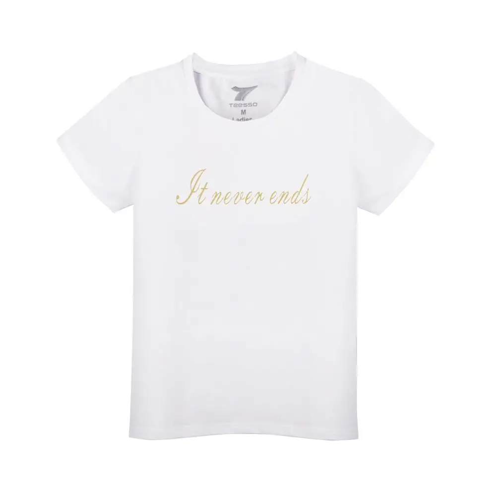 Брендовая качественная женская футболка с коротким рукавом и круглым вырезом