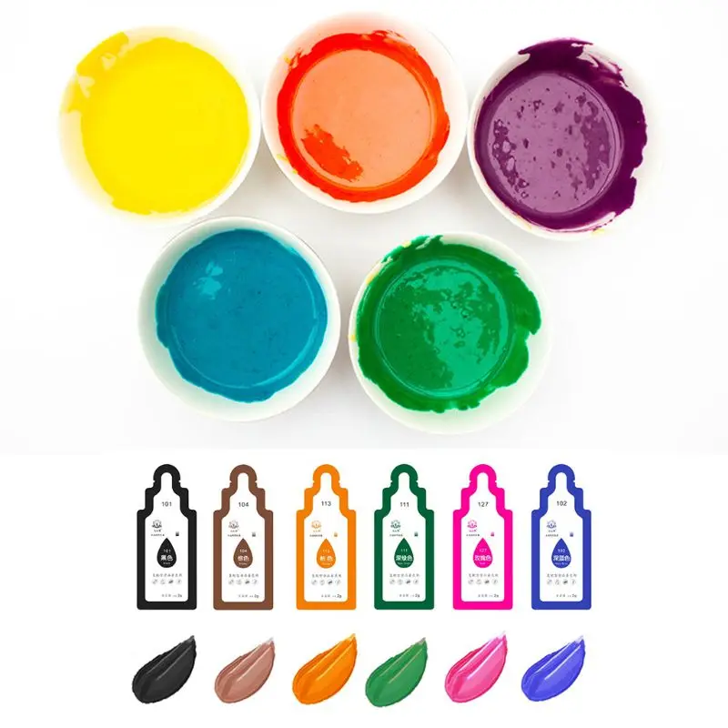 12Pcs Edible Food Pigment Coloring Fondant Cake Decorating Healthy Safe Cream Pastry Tools Drop Ship | Дом и сад