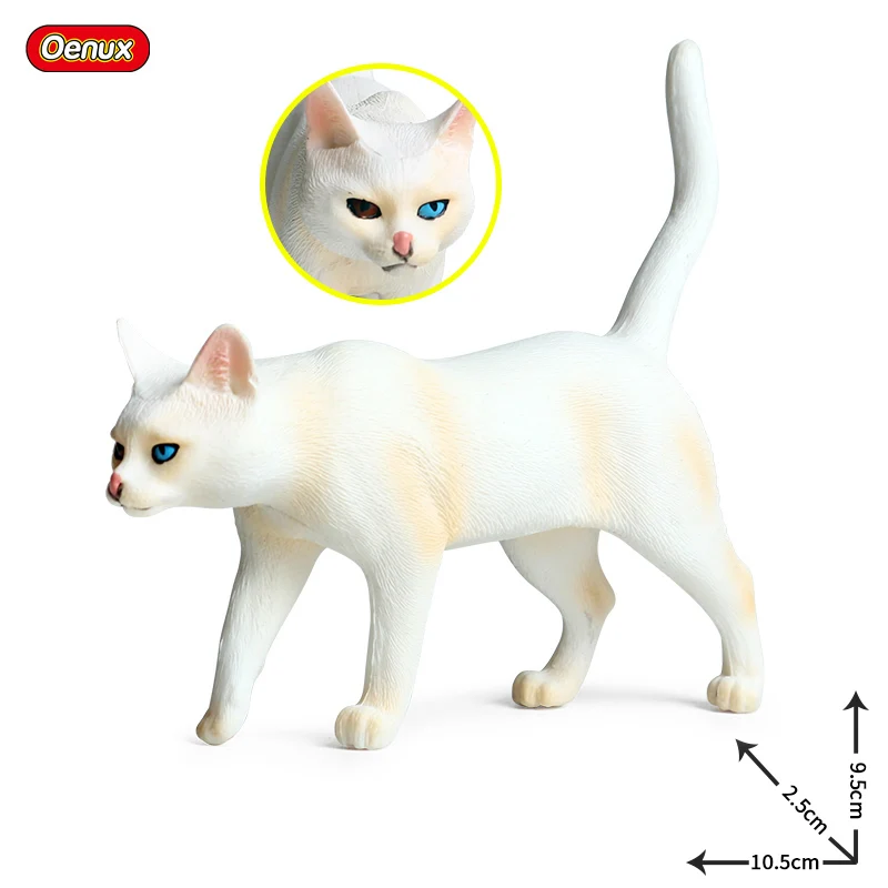 Фигурка персидской кошки Oenux милая фигурка котенка развивающая Миниатюрная