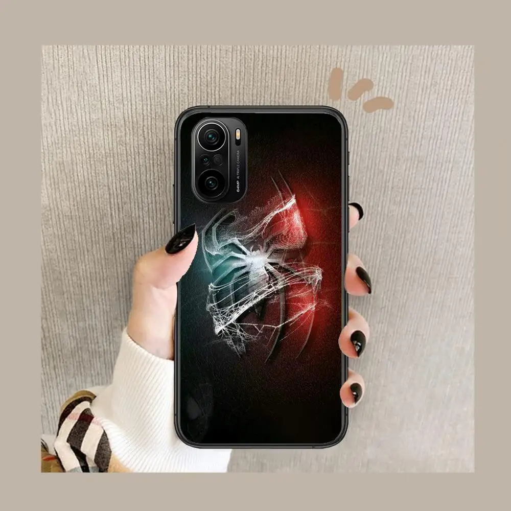 Чехол для телефона с рисунком героев Marvel xiaomi redmi POCO F1 F2 F3 X3 Pro M3 9C 10T Lite NFC Черный