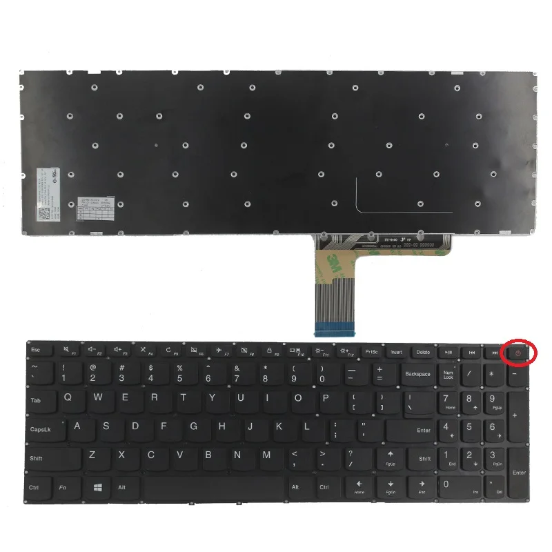 Новая клавиатура для ноутбука Lenovo Ideadpad 110 15 15ACL 15AST 15IBR черный цвет|laptop keyboard|keyboard for