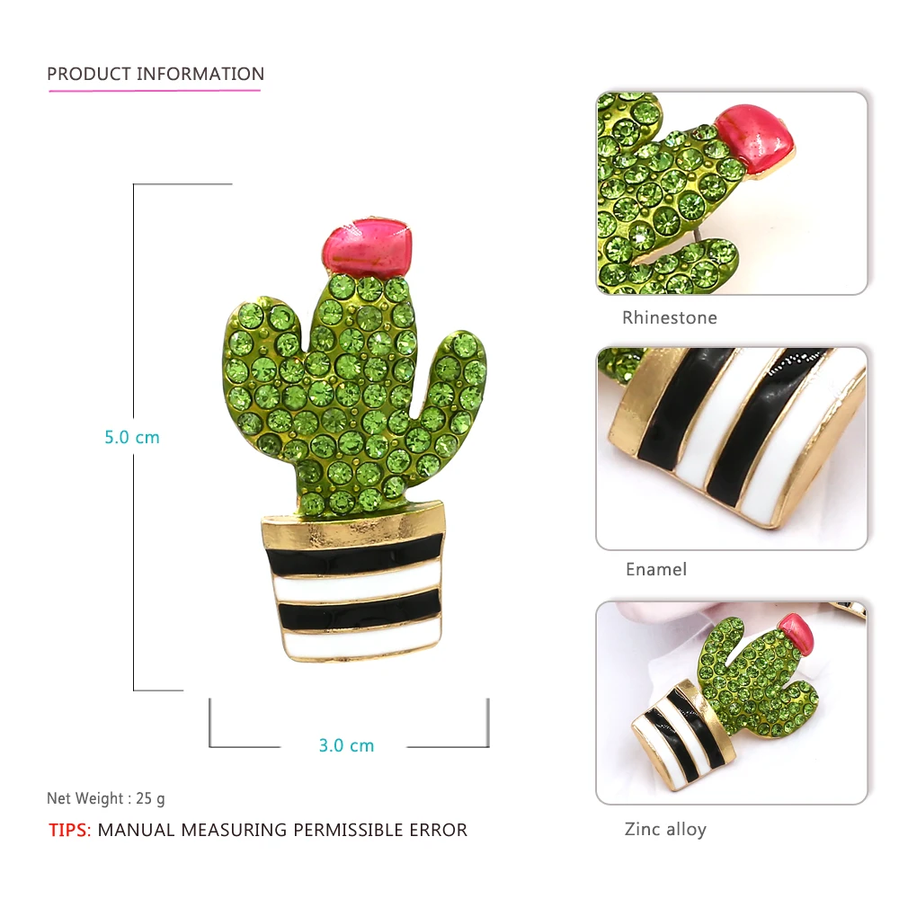Vodeshanliwen Fashion Cactus Annulus Earrings 2019 New Designs Rhinestone Stud For Women Party Accessory | Украшения и аксессуары
