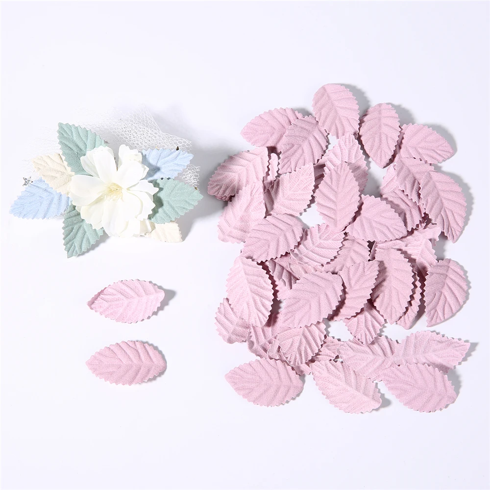 50/100Pcs Gefälschte Baum Blatt Mini Künstliche Blätter Für Hochzeit Hause Dekorationen DIY Handgemachte Kranz Scrapbooking Handwerk Zubehör – Detail 11