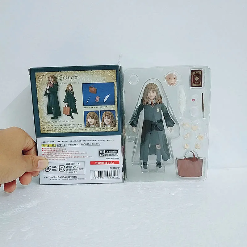 A in Box 12 см SHF Potter Гермиона Грейнджер Уизли Рон фигурка модель игрушки кукла для подарка - Цвет: A in Box