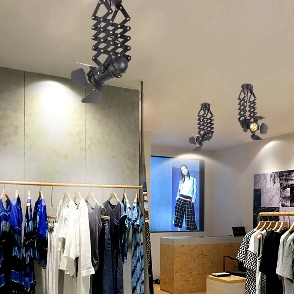 Винтажный потолочный светильник E27 промышленный настенный регулируемый