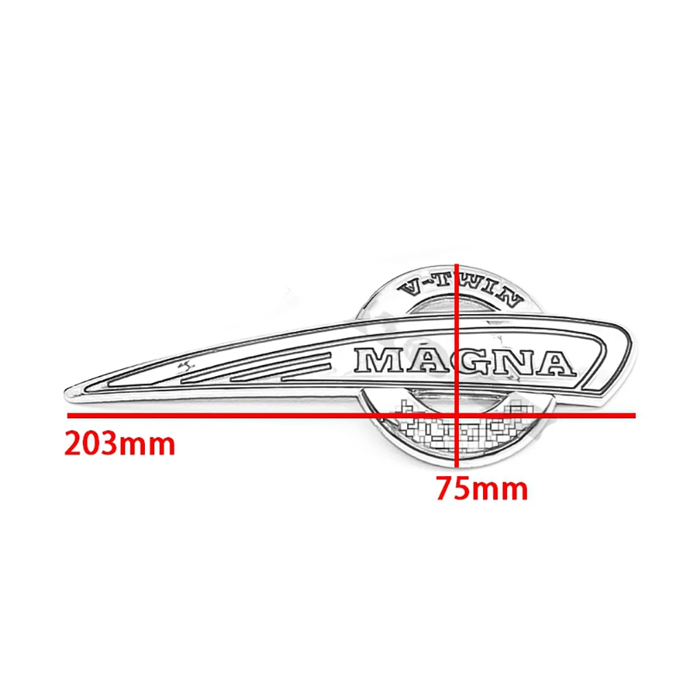 Мотоциклетная 3d эмблема значок наклейка на топливный бак MAGNA Защитная Наклейка