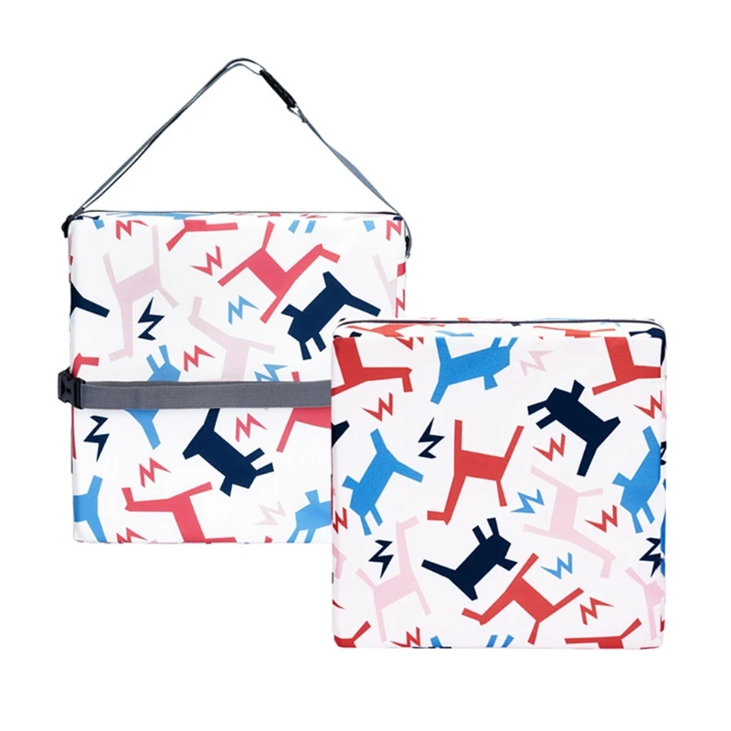 

Children Increased Chair Pad Baby Dining Seat Cushion Adjustable Removable Highchair Booster