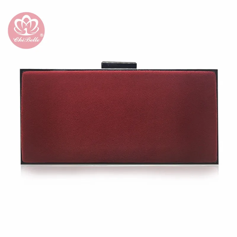 Женская сумка клатч в звездочку красное бархатное кросс боди элегантные