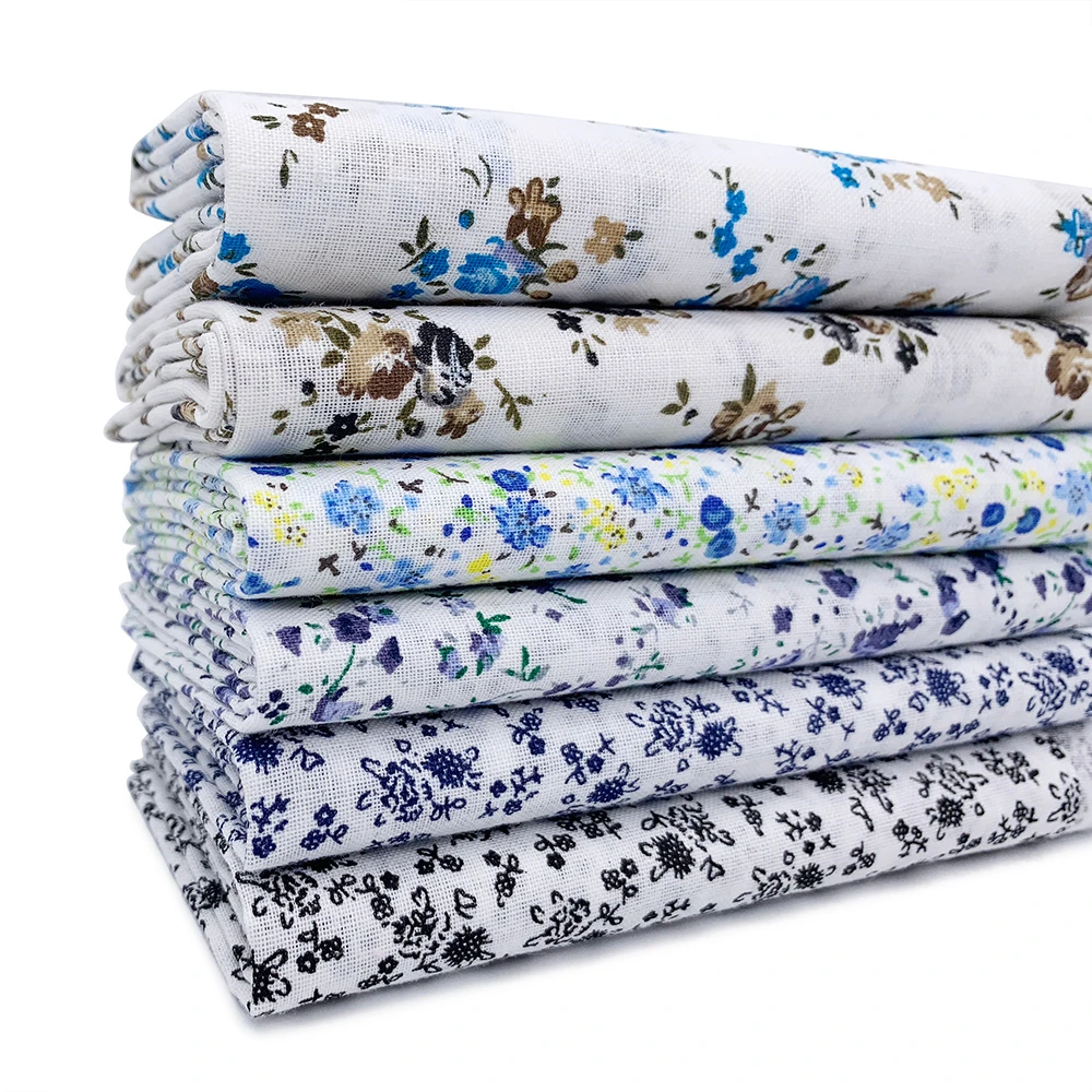 SEWBATO 6 шт. смешанные стильные тканевые материалы высокого качества ручной работы