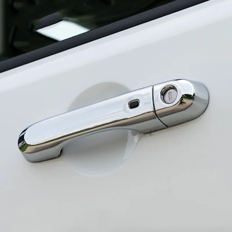 

Keyless Door Handle Cover Trims For Jeep Renegade 2015-2020 Chrome Accessories