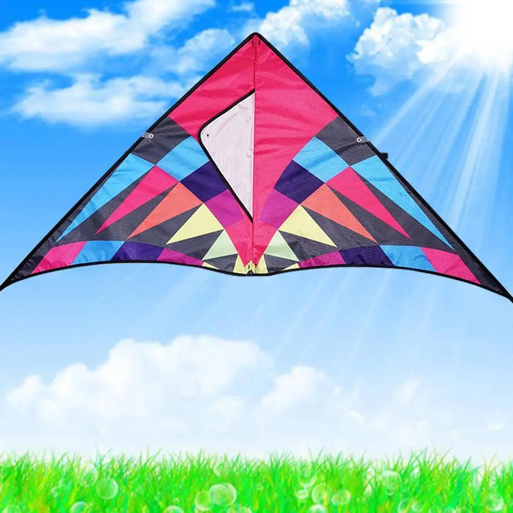 

Rainbow Kite Nylon Ripstop Flying Toys Kite Dragon Good Windsock Kite 30M Kite Parafoil Kite Flying Line