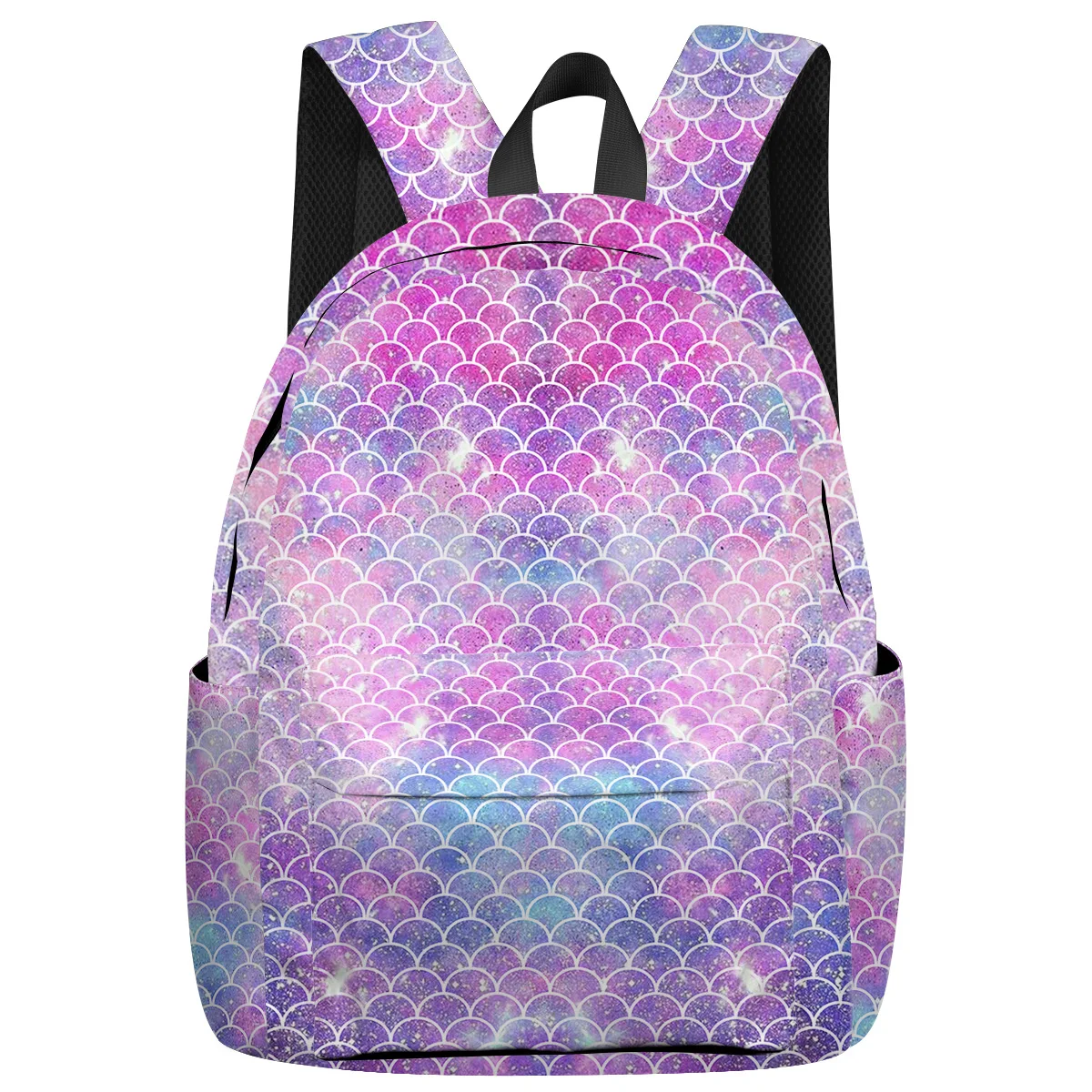 Красивый цветной рюкзак с чешуей русалки для женщин и мужчин рюкзаки путешествий