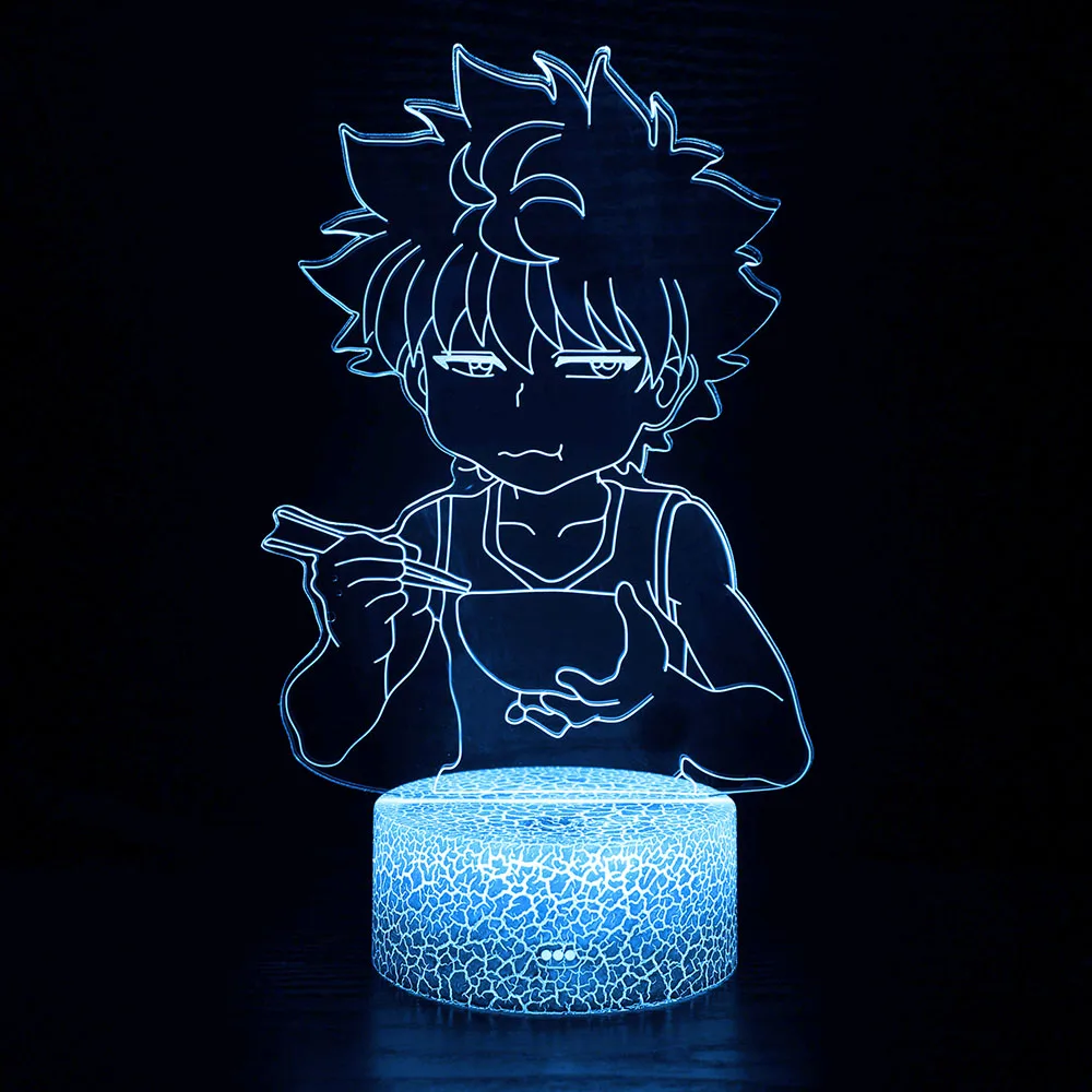Светодиодный светильник Hunter X Killua для детской спальни декор Hxh светодиодный