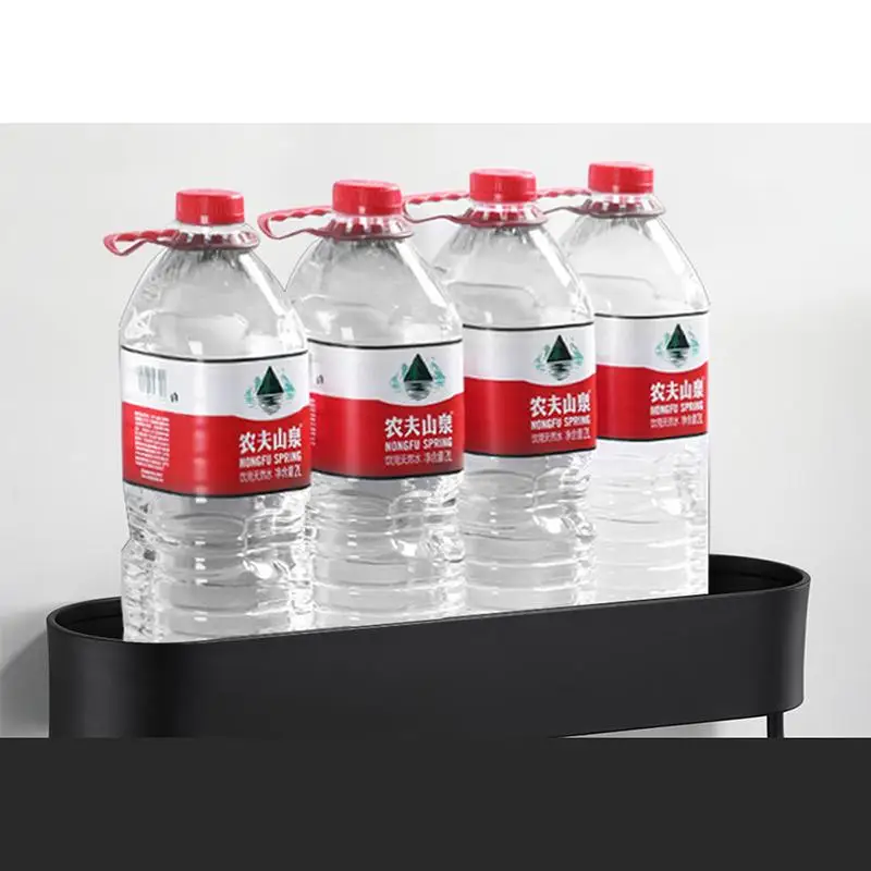 

30-50CM Black Bathroom Shelf Kitchen Wall Shelves Shower Basket Storage Rack Towel Bar Robe Hooks Bathroom Accessories