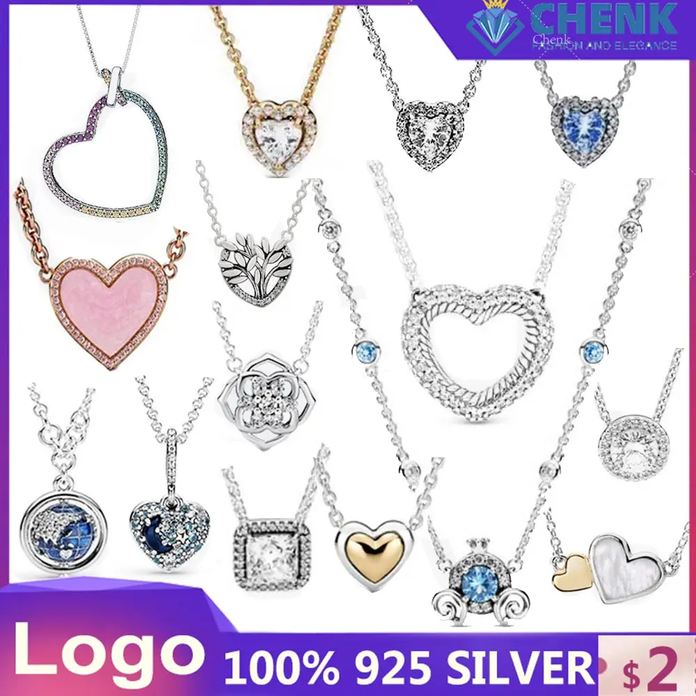 

Ожерелье, искусственное серебро 925 пробы, 399414C01 590521MOP, рисунок, полый, любовь, розовый, вихревой