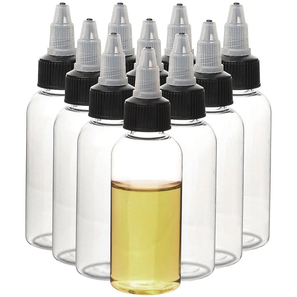 

20pcs 120ml Pet Empty Bottles Pen Shape E liquid Refillable Bottle for E-Cig Plastic Dropper Bottles with Twist Off Caps