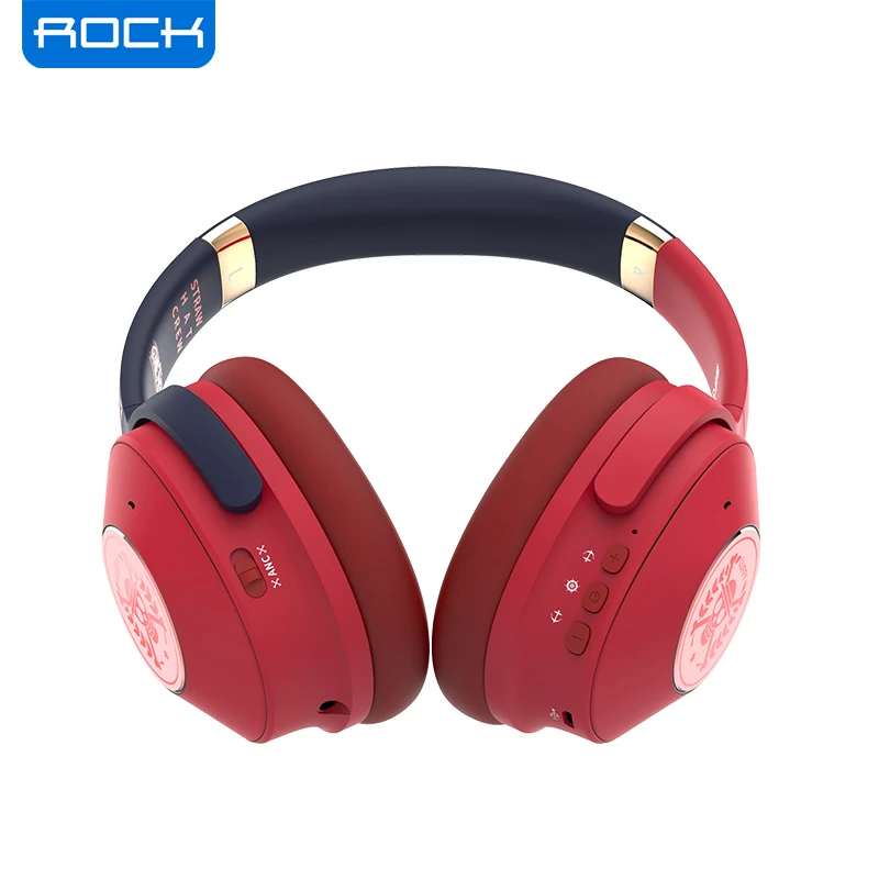 Беспроводные наушники ROCK с активным шумоподавлением Bluetooth 5 0 глубокие басы
