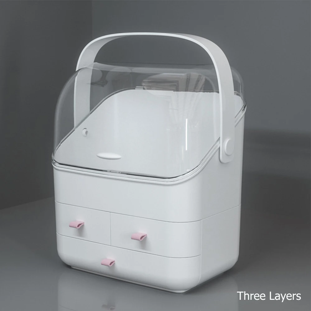 Водонепроницаемые контейнеры для косметики прозрачный органайзер шкатулка