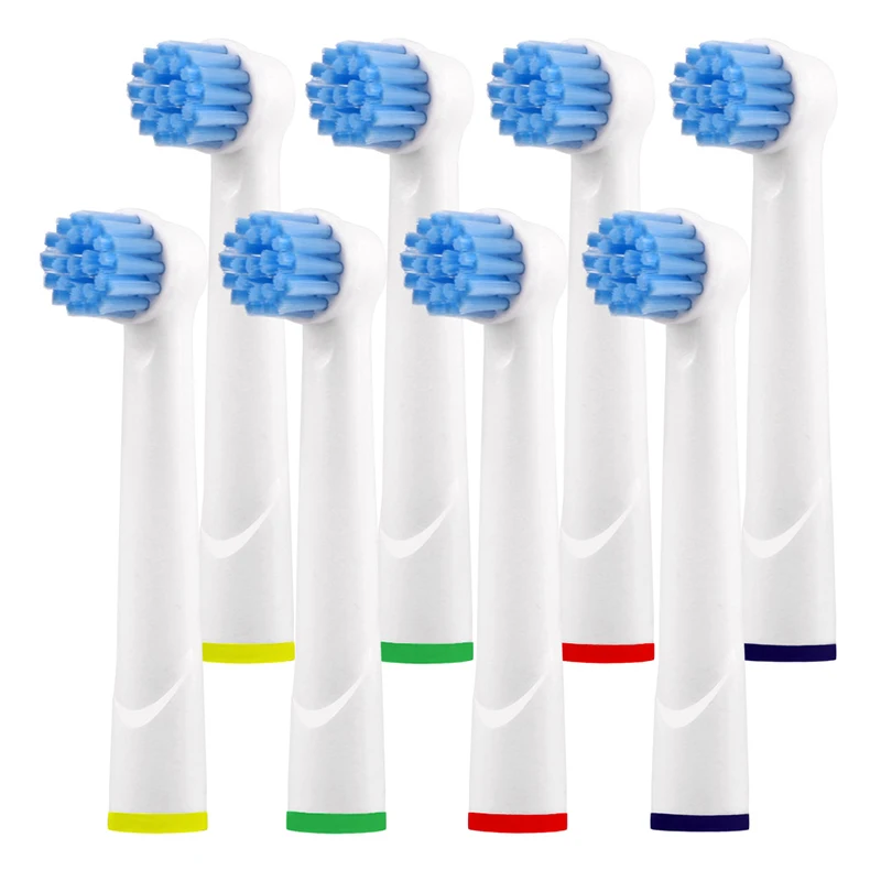 8 шт. EBS17 чувствительные сменные насадки для зубных щеток Oral B зубная щетка