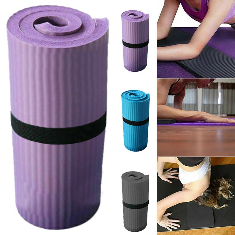 

Yoga Pilates Mat Thick Exercise Gym Non-Slip Workout 15mm Fitness Mats EDF