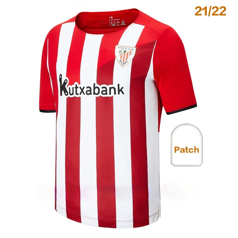 Новинка 2021 Спортивная Клубная Мужская рубашка Бильбао трикотажные изделия 2022