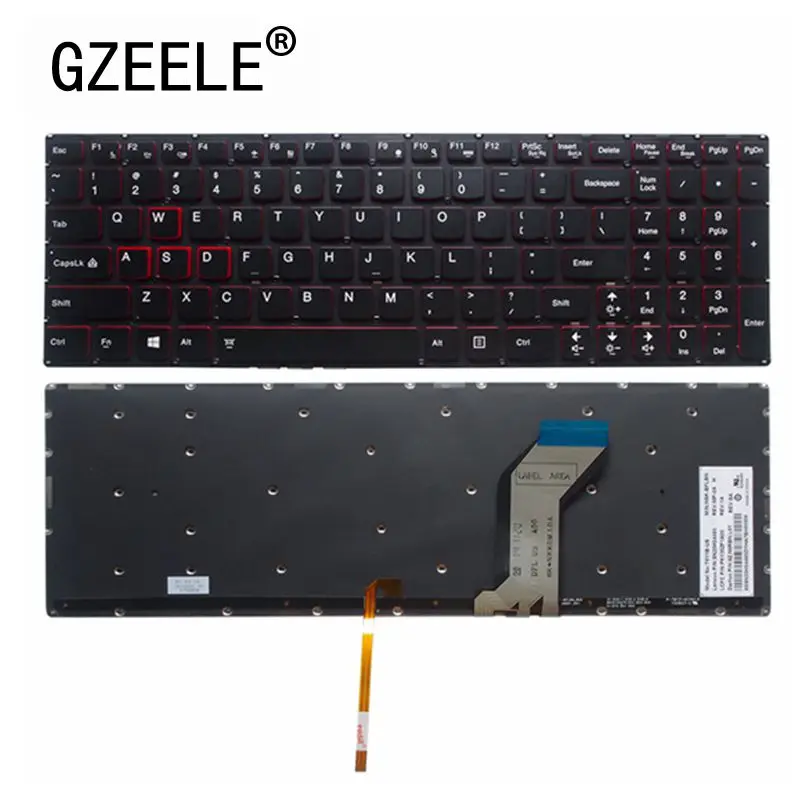 Американский или Британский стандарт новый для Lenovo Ideapad Y700 15 15ISK 15ACZ 17ISK 15ISE
