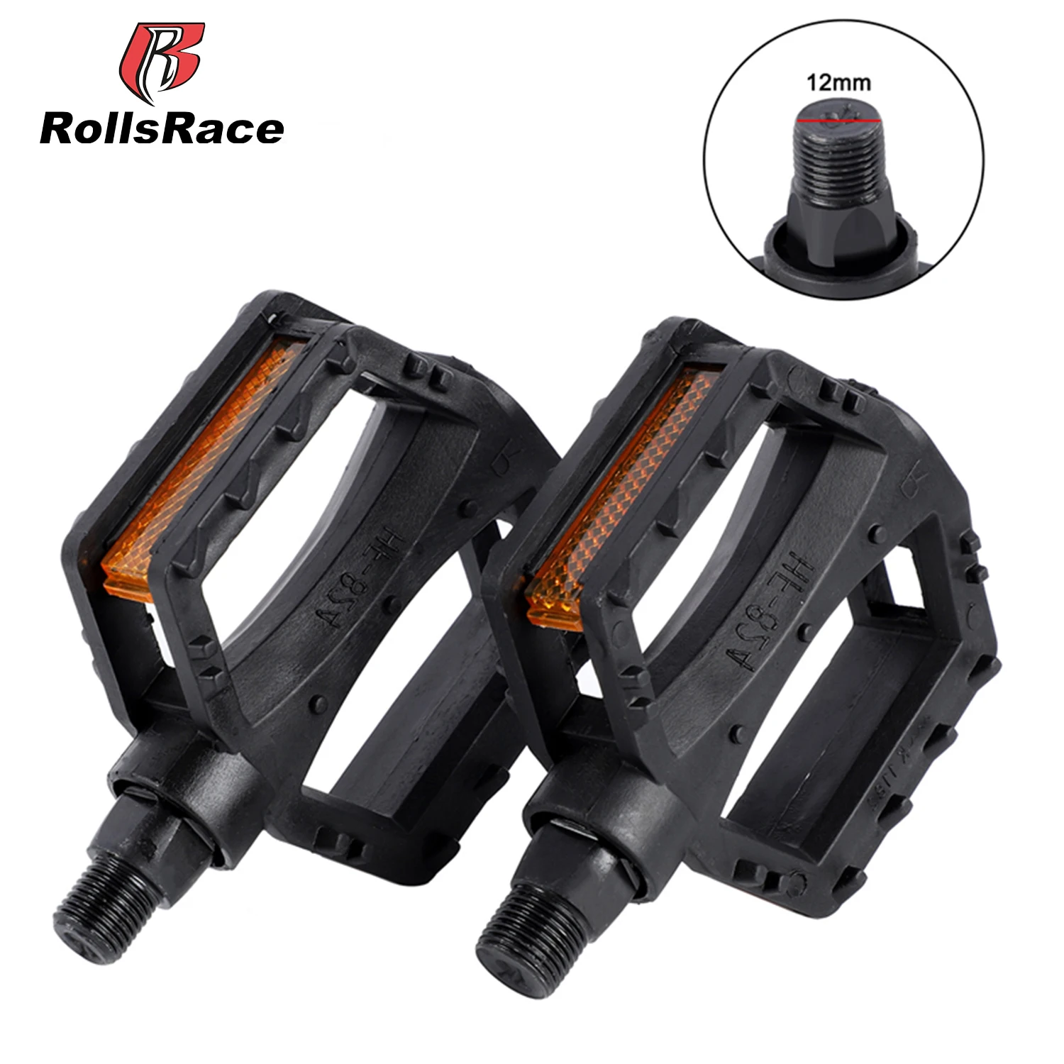 Детские велосипедные педали RollsRace Нескользящие шарикоподшипники