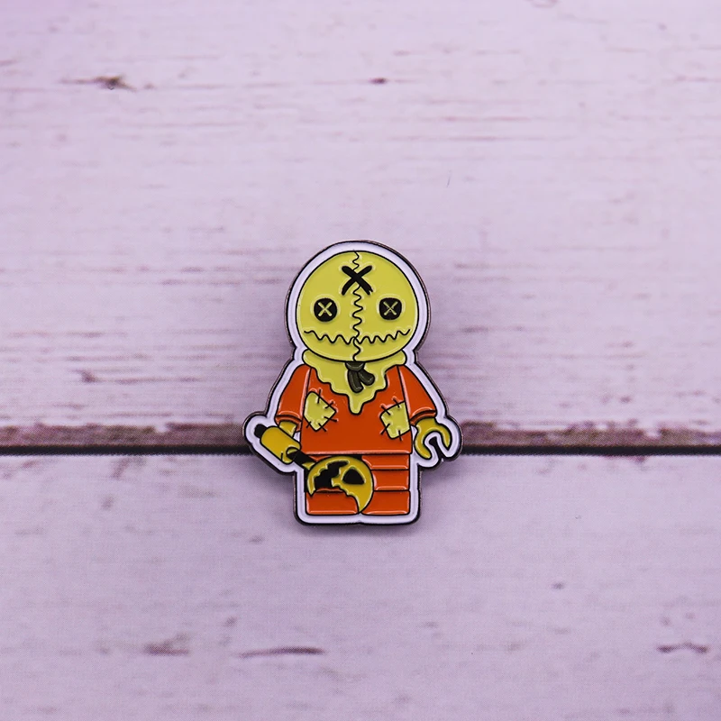 Милая заколка Sam призрак брошь Джек фонарь Хэллоуин ужас ювелирные изделия|Броши|