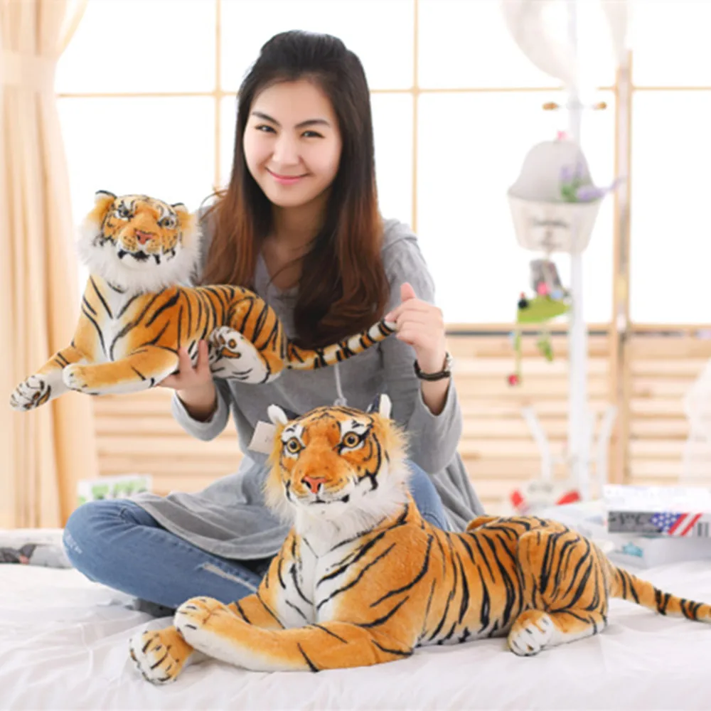 1 шт. 30/60 см Новая мягкая набивная Подушка-Тигр плюшевые игрушки мультяшное