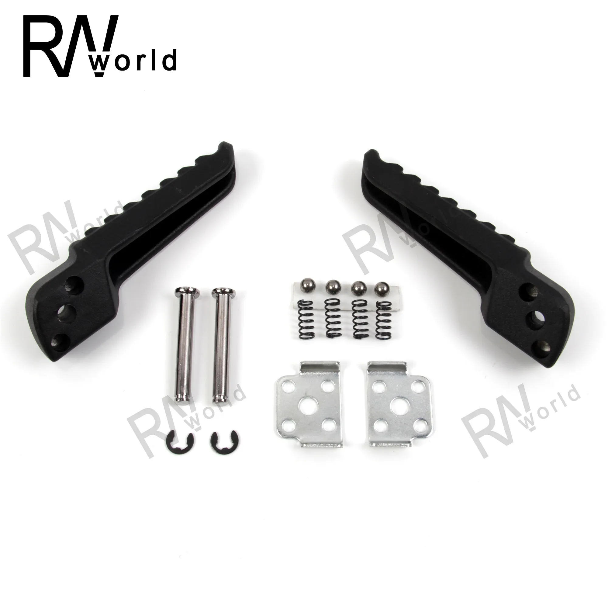 1 комплект мотоциклетные подножки Задние педали для ног KAWASAKI ZX-6R NINJA 2005 2006 2007 2008