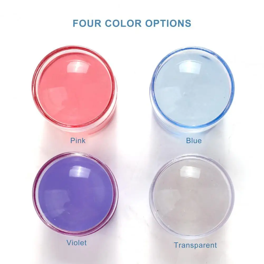 

Easy to Use Silicone Head Manicure Stamper Nail Art Tool for Nail Salon