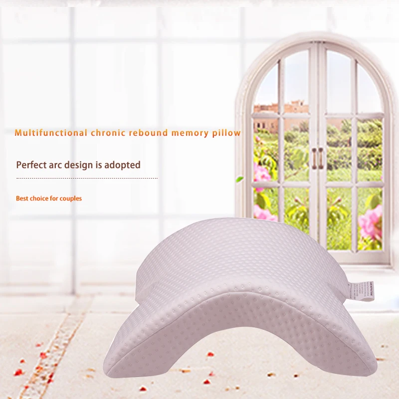 Memory Foam защитная подушка для шеи постельные принадлежности Бытовая медленная отскока памяти анти-давление подушка для рук здоровье шеи пара подушка