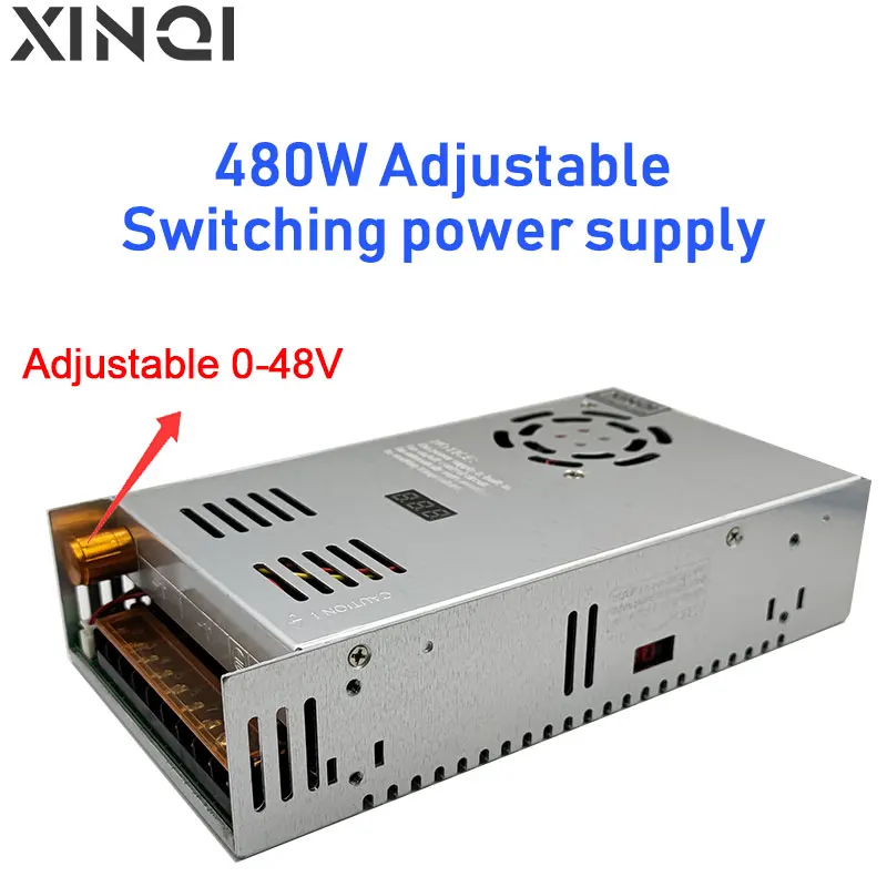 Трансформатор переменного тока 110/220 В в постоянный ток 0-48 10 А 480 Вт 47 ~ 63 Гц с