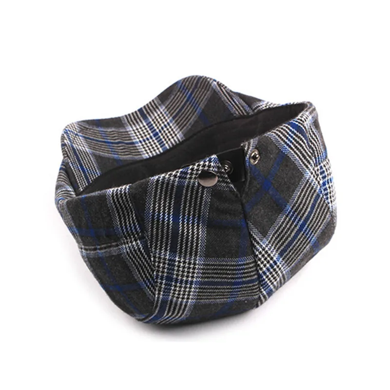 

SILOQIN Adjustable Size Men Trend Cotton Berets Young Artist Fashion Lattice Snapback Woman Leisure Motion Tourism Berets Gorras