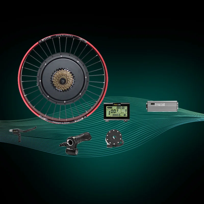 Комплект для переоборудования электровелосипеда PASION фэтбайк 1000 Вт моторное