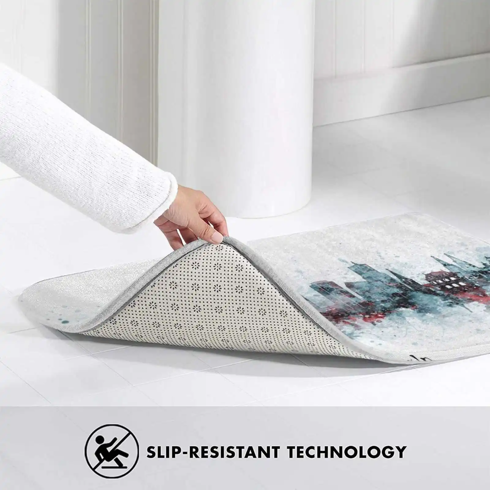 Удобный дверной коврик для одеколона Skyline подушка Германия одеколон | Дом и сад