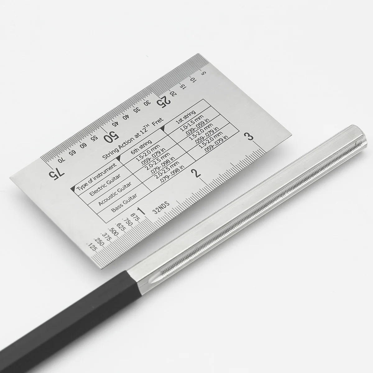 FLEOR Guitar Fret Dressing полировальный файл и инструмент для ремонта гитарной струны |