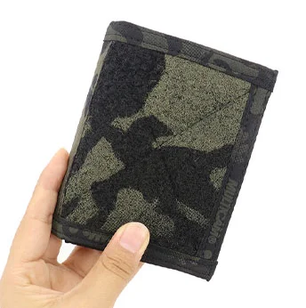 Sports Military Fan Camouflage Wallet Three Fold Wallet Tactical Folding Short Wallet Multicolor