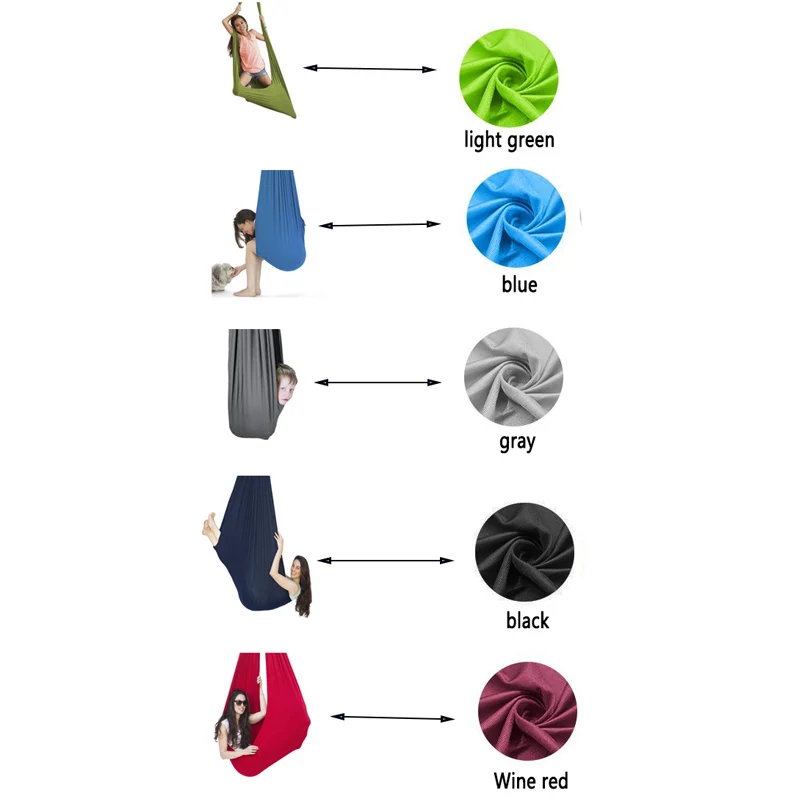 Хлопковый гамак качели для детей и взрослых 2 8 м прочный эластичный аэройоги