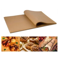 100 pcs baking silicone oil non stick steamer pot pad parchment paper rectangle cake pan liners baking paper cake pans 12x16 in