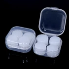 8 шт. Мягкие силиконовые беруши для взрослых и детей, водонепроницаемые затычки ушные для плавания, противошумные дорожные звукоизоляционные для сна беруши с шумоподавлением