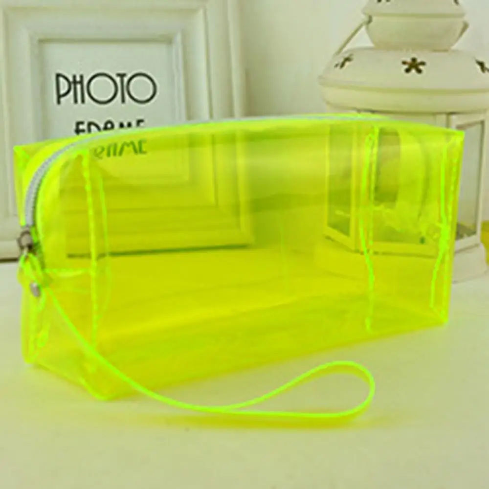 Женская сумка для хранения ручек чехол карандашей косметичка портативный