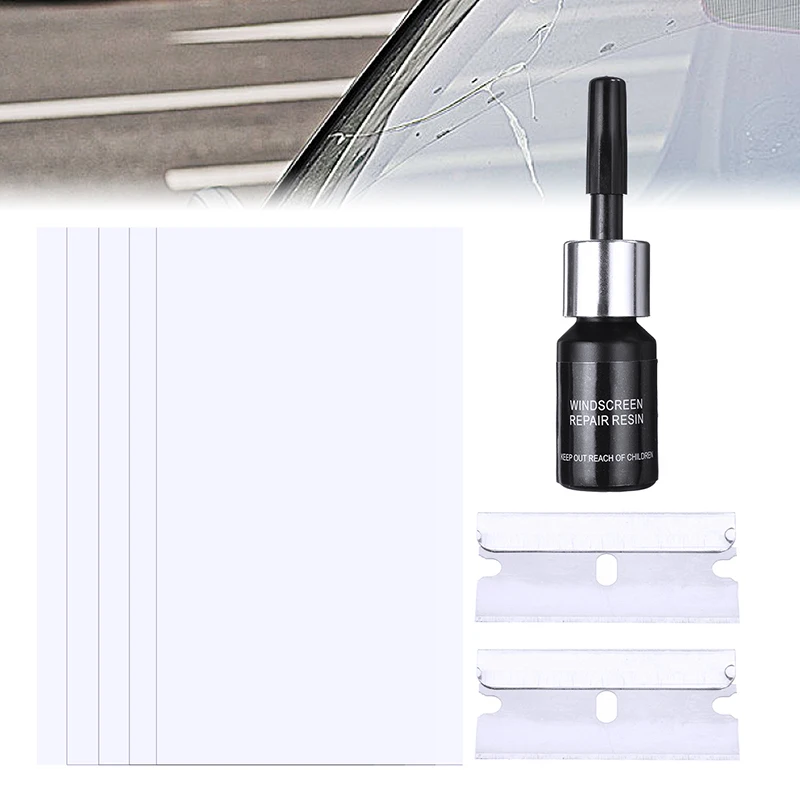 

Car Windshield Glass Repair Kit Scratch Crack Restore Repairing Car Window Screen Polishing Automotive Cleaning Supplies