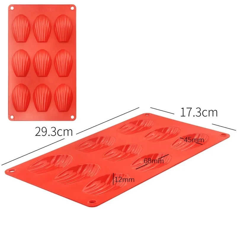 Антипригарная силиконовая форма для выпечки 9 моделей пищевых продуктов торта